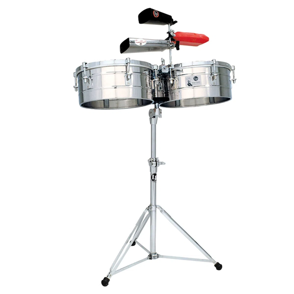 LP Latin Percussion Timbales Tito Puente Acero Inoxidable 14"/15" LP257-S