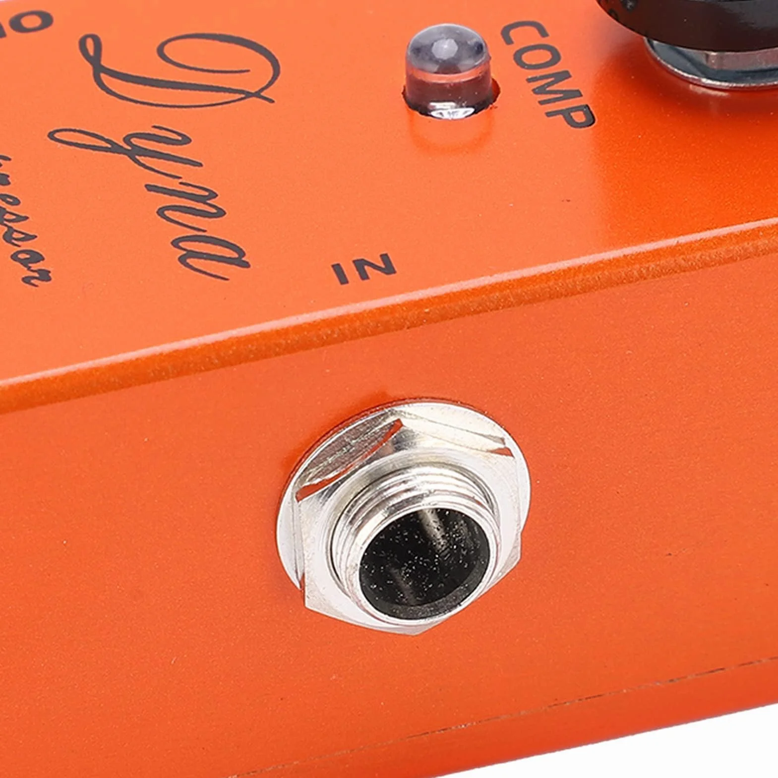 Pedal De Efectos De Guitarra, Compresor MXR De Metal Con Bypass Real Pedal De Efectos De Guitarra Con Distorsión De Alta Ganancia Ajustable Accesorio Instrumentos Musicales Para Guitarra Eléctrica
