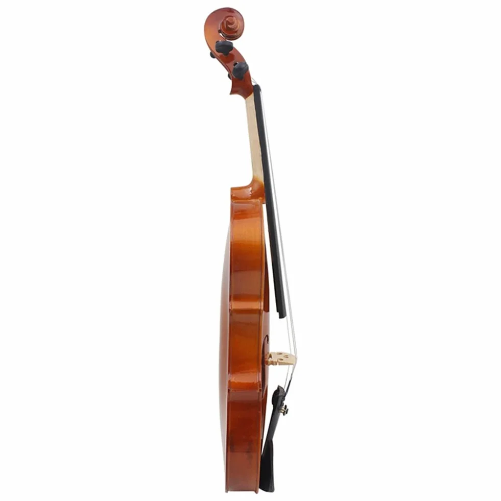 Violín 3/4, instrumentos musicales para adultos y niños, violín con estuche duro, lazo, ideal para principiantes