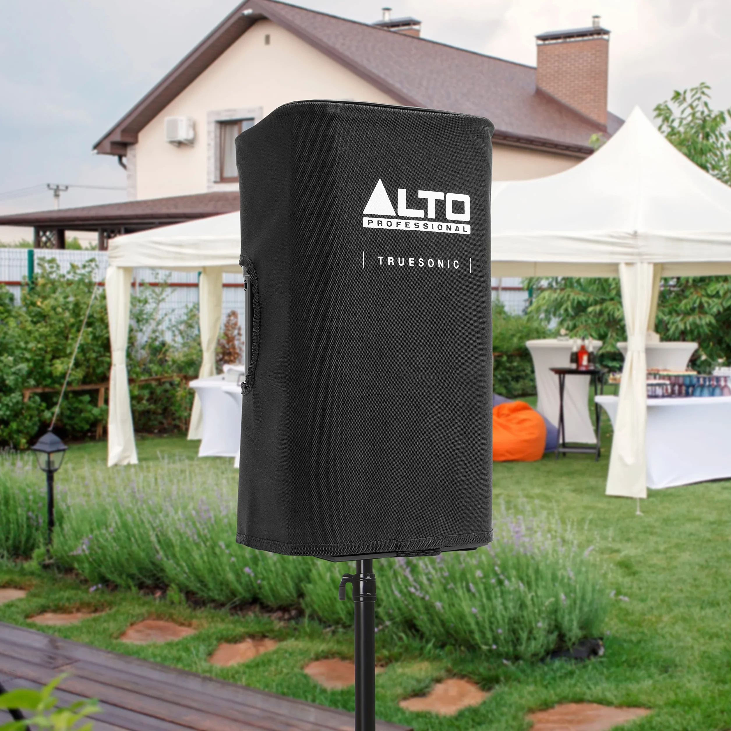 ALTO Funda Deslizante Duradera Para el Altavoz Autoamplificado TS412 Con Forro de Nailon y Acceso Mediante Asa de Acceso