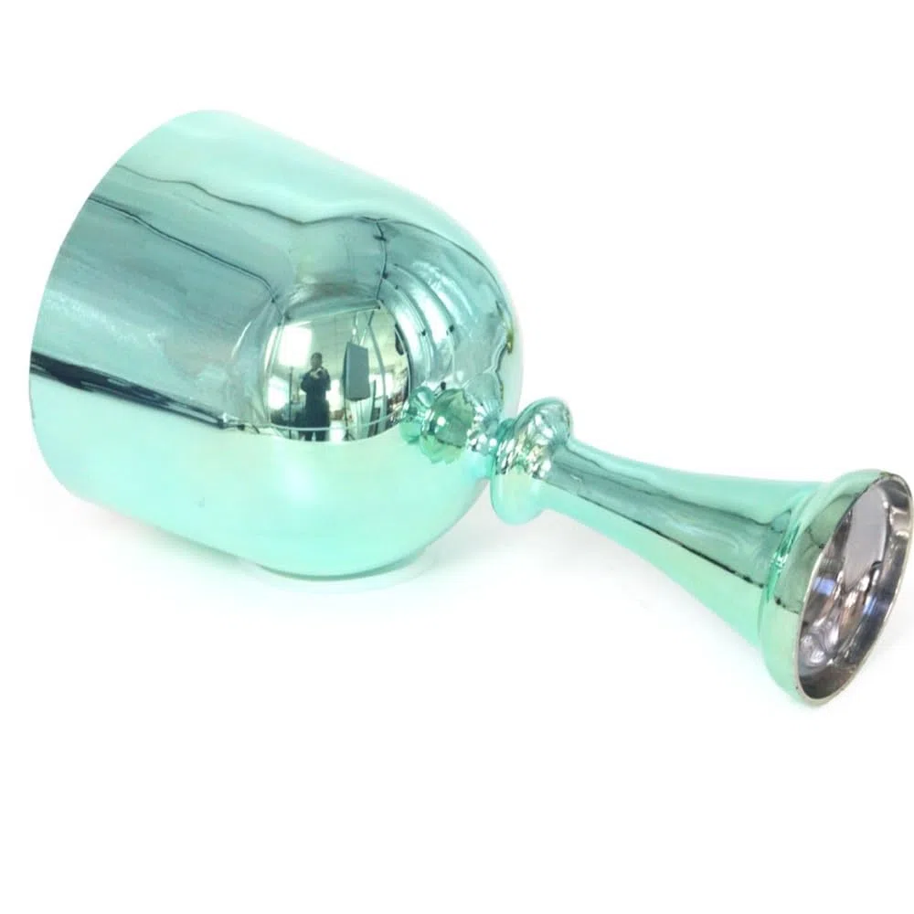 Cuenco Tibetano De Cristal De Mano De 6 Pulgadas, Con Estuche De Transporte