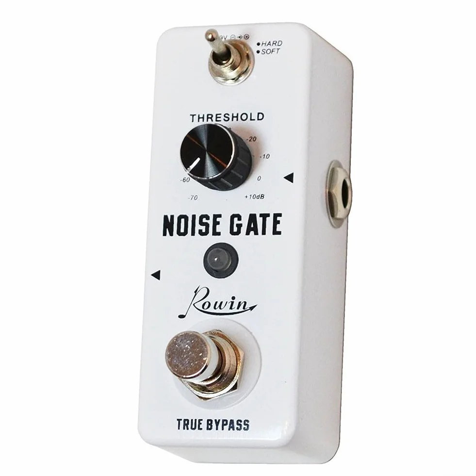 Rowin LEF 319 Noise Killer Pedal Noise Gate para Guitarra Eléctrica 2 Modos