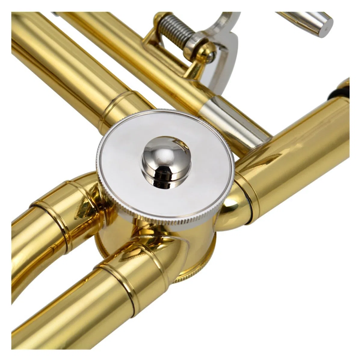 Trombón tenor en si bemol instrumento profesional de metal