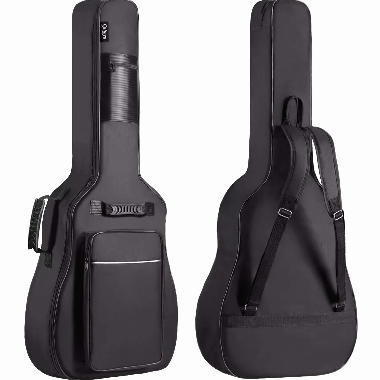 CAHAYA Funda para Guitarra Acústica 40 41 42 Pulgadas Versión Mejorada Premium 12mm Esponja Acolchada
