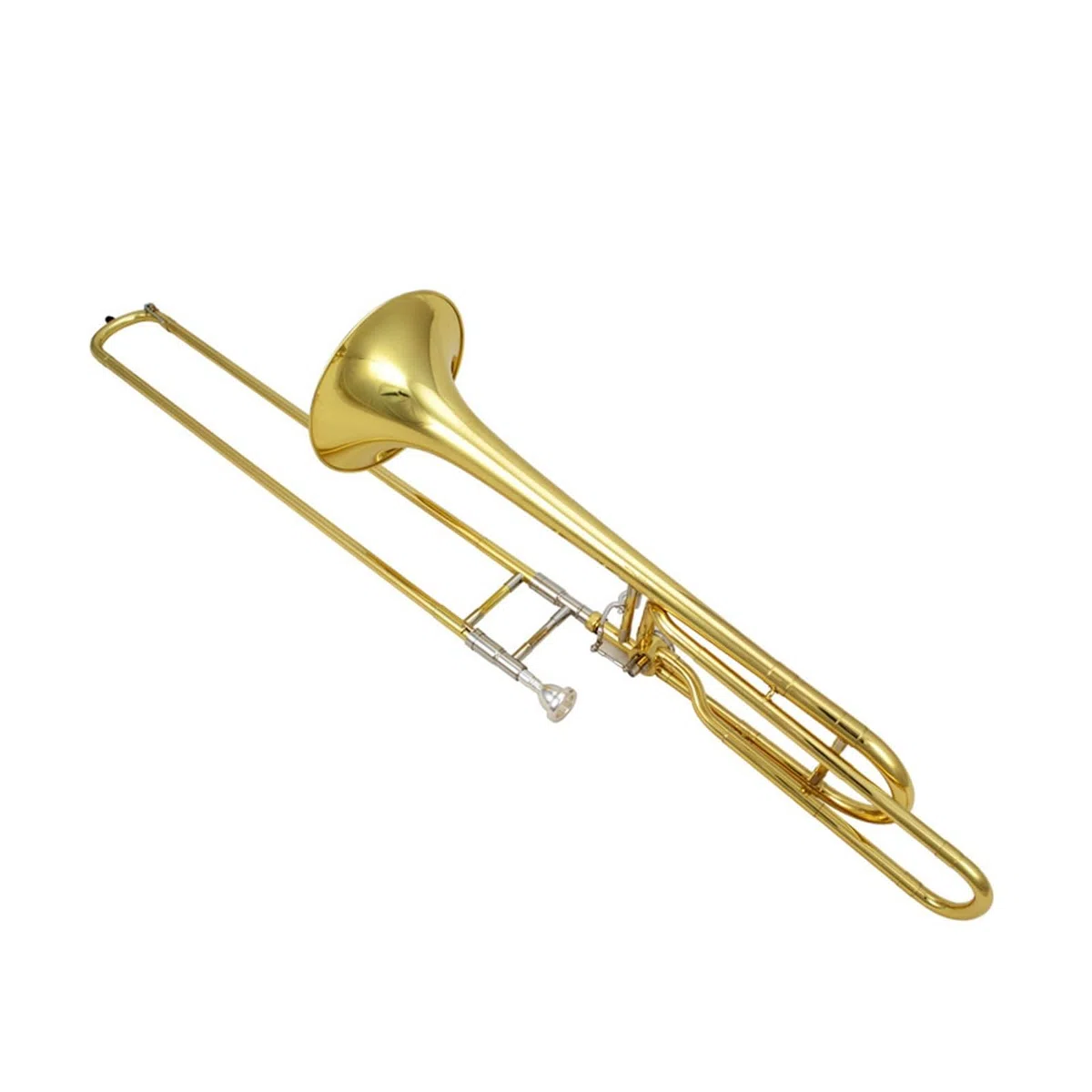 Trombón tenor en si bemol instrumento profesional de metal