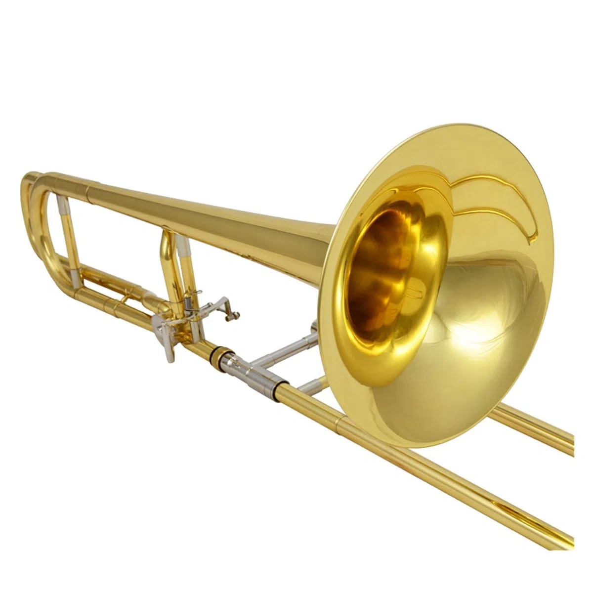 Trombón tenor en si bemol instrumento profesional de metal