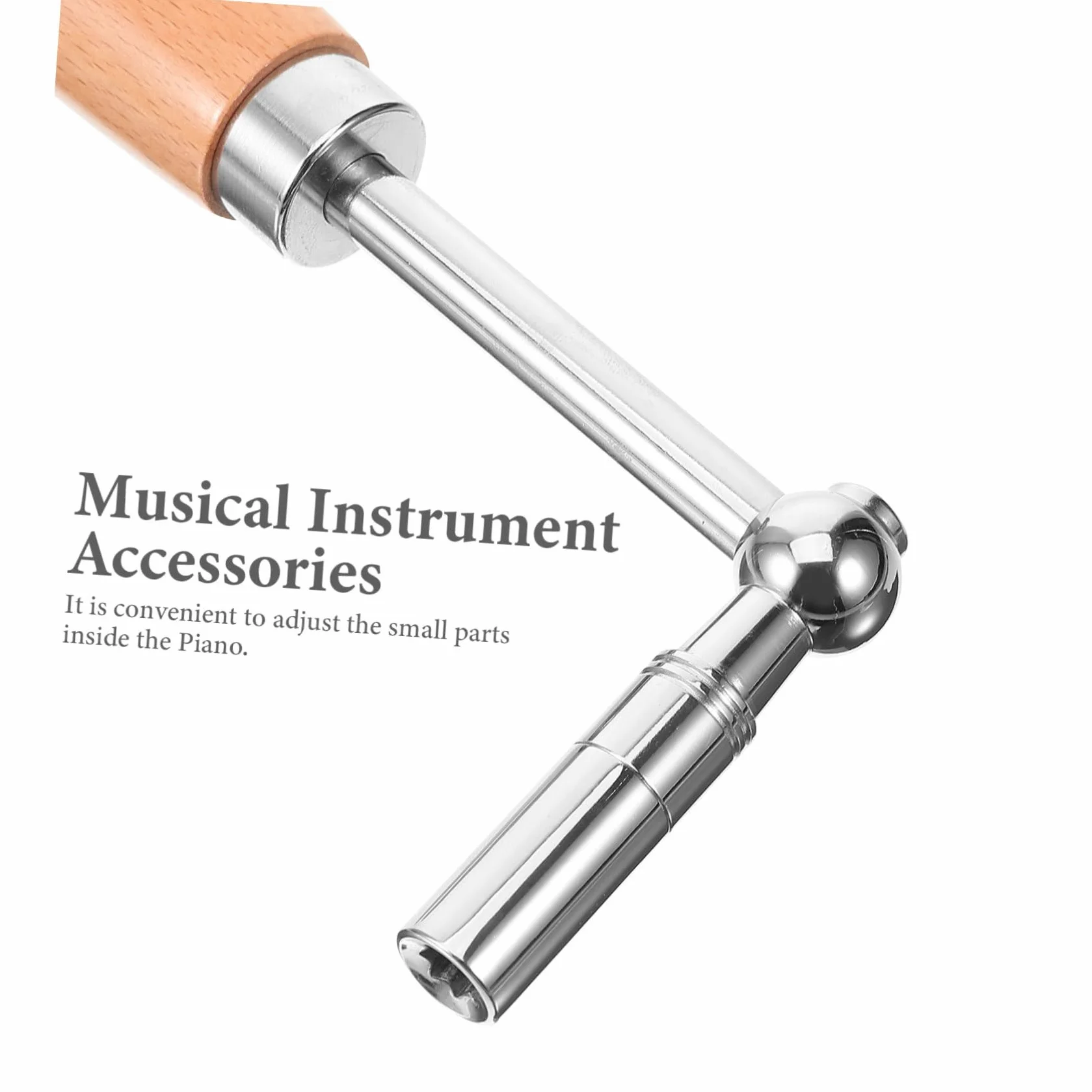 Toyvian Llave de Piano Herramienta Profesional Portátil Para Piano Accesorio Tono Llave Instrumento Musical
