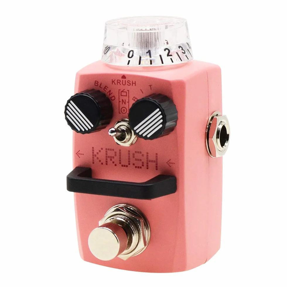 Hotone Skyline Krush Bitcrush Digital Bitcrusher Frecuencia de muestreo Reductor de muestra Guitarra Bajo Sintetizador Sintetizador Pedal de efectos LoFi