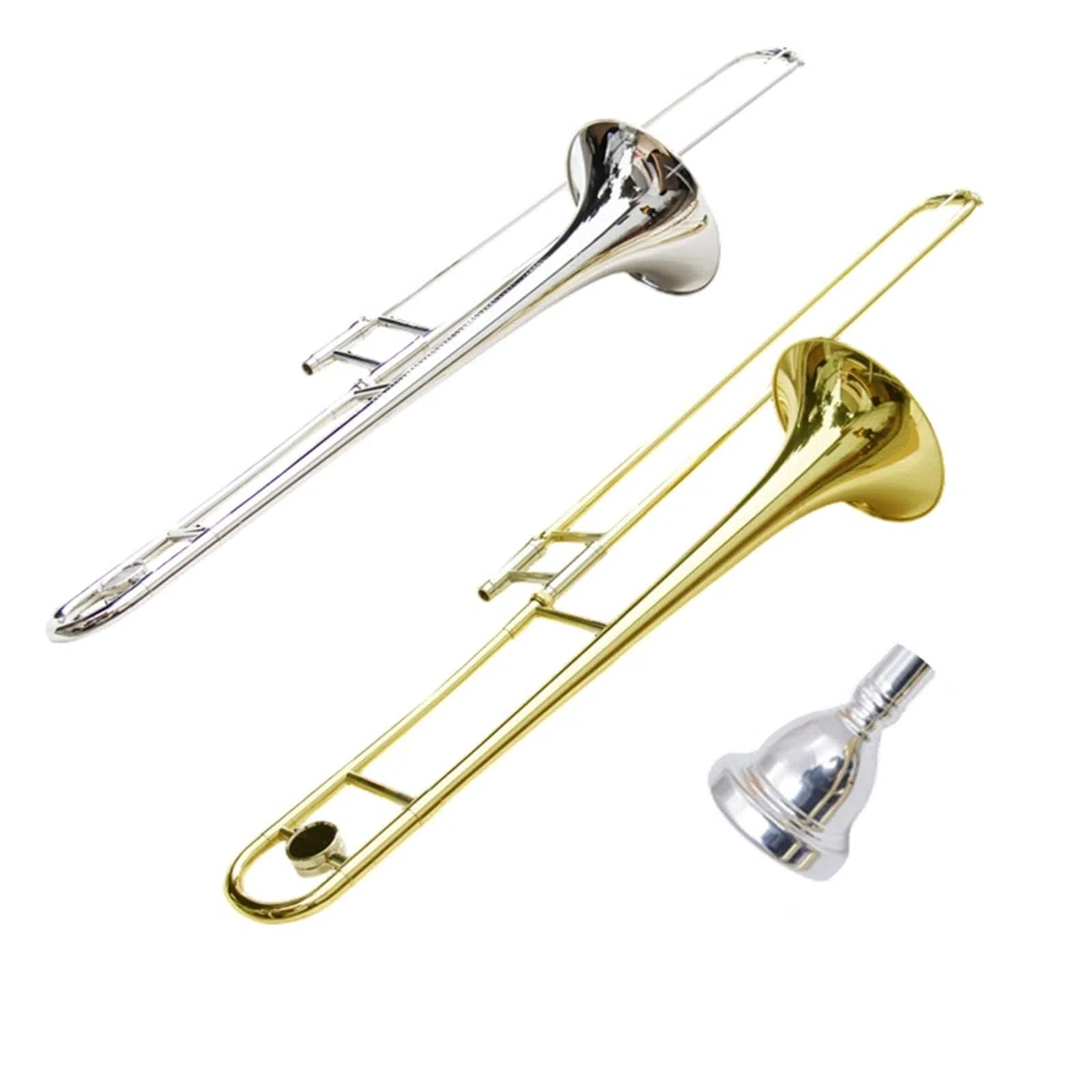Trombón Trombón Alto En Si Bemol Mayor Instrumento Lacado