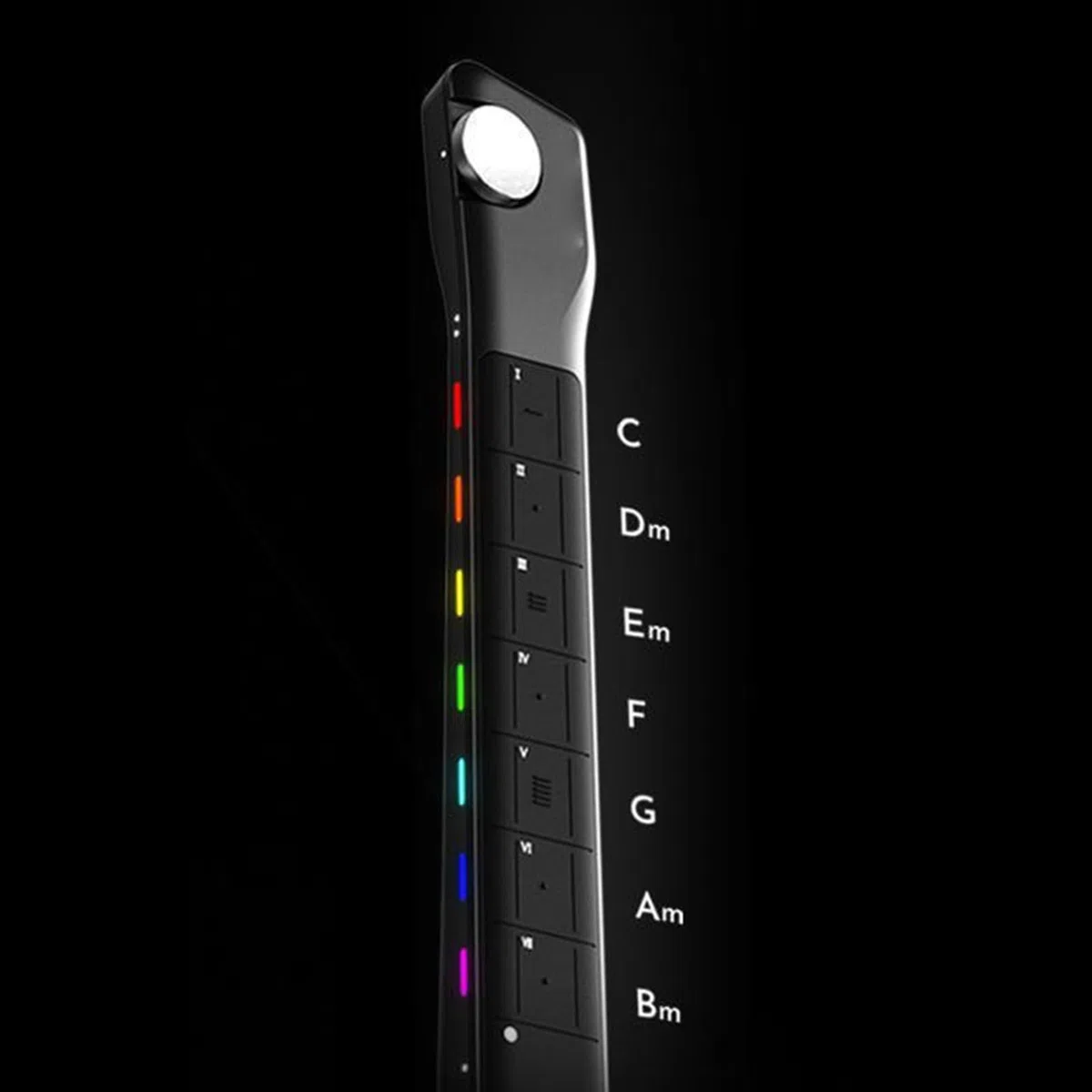Guitarra Eléctrica sin Cuerdas, Reproducción Automática, Guitarra Eléctrica Pequeña, Guitarra Inteligente Silenciosa de Viaje para Principiantes, Adultos, Adolescentes, Admite