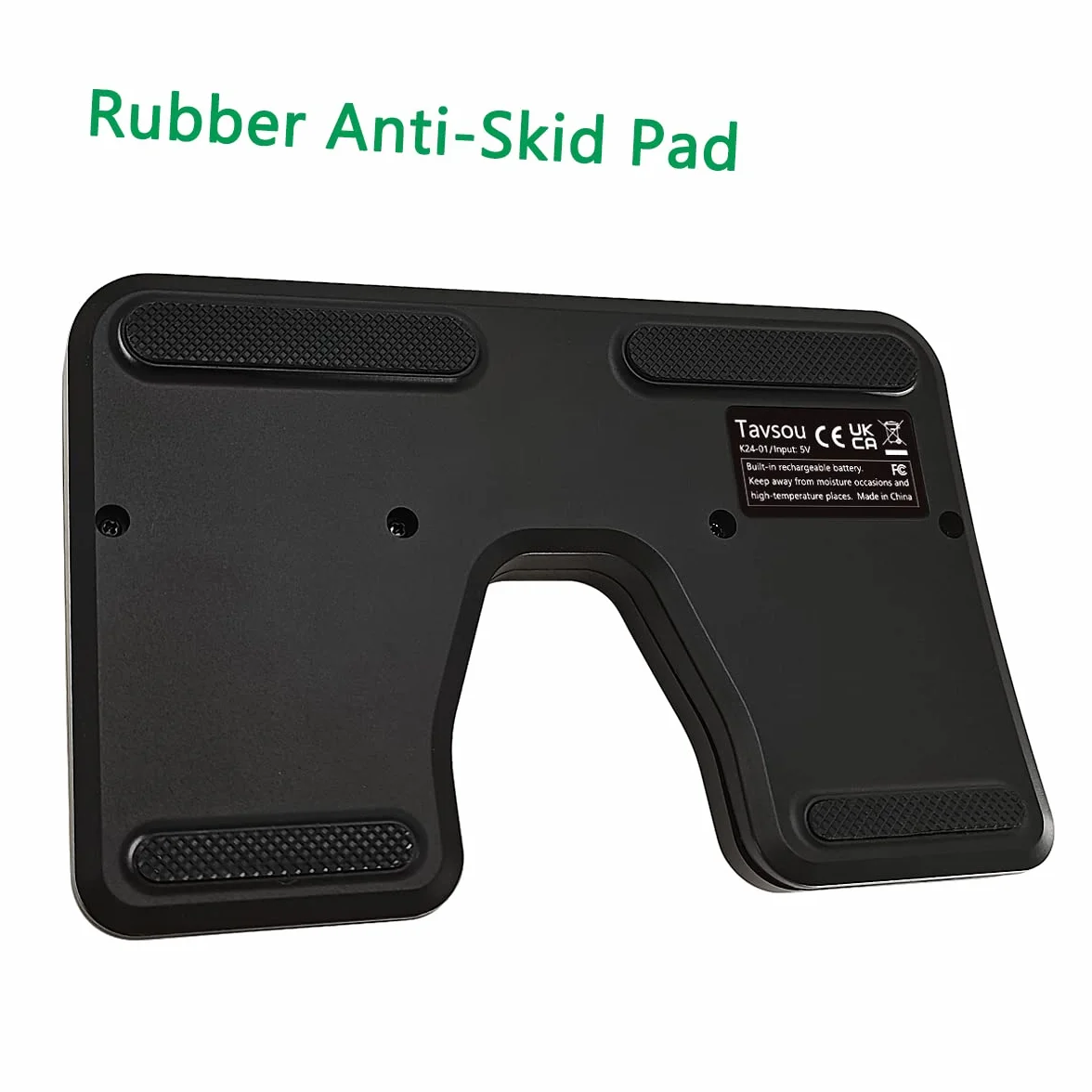 Bluetooth Page Turner Pedal Teléfonos inteligentes y tabletas Recargable Pedales musicales (Classic)