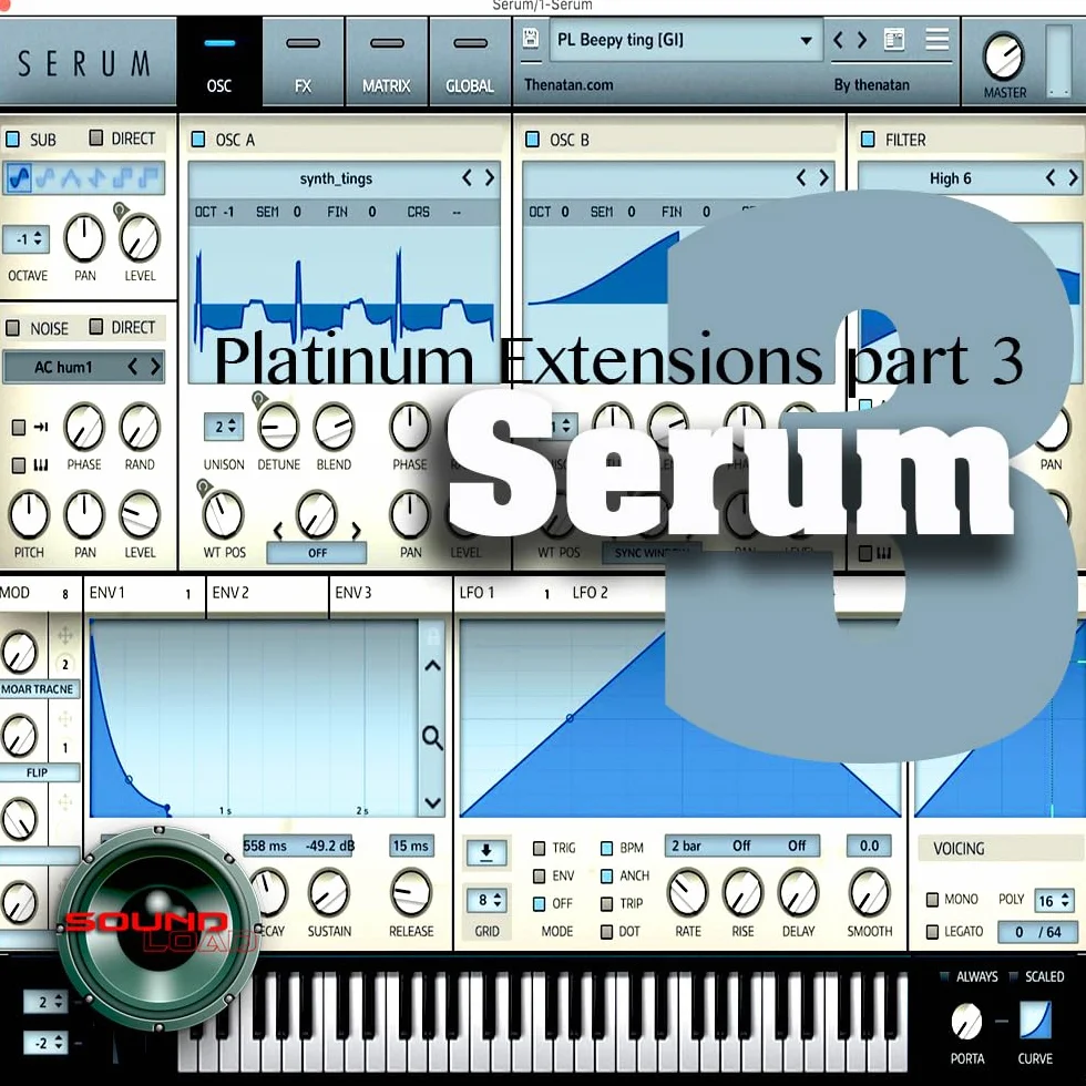Para SERUM xFer Platinum Extension MEGA Bundle - Grandes esenciales de más de 50 GB 80.000 preajustes y parches
