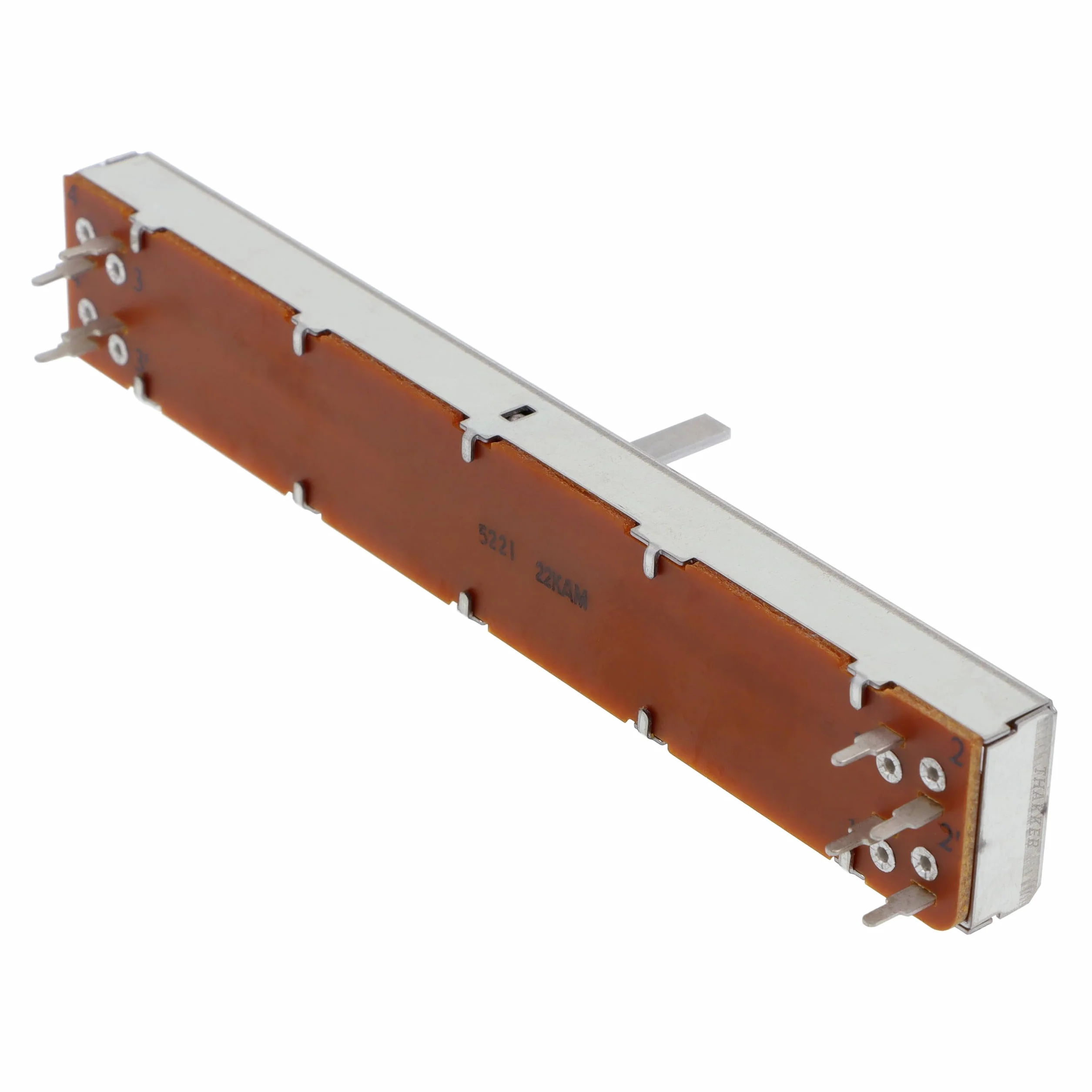 THAKKER Pitch Fader Click – Compatible con Technics SL-1200 y 1210 MKII/MKIII | OEM (con Clic) | Recambio para SFDZ122N11-2