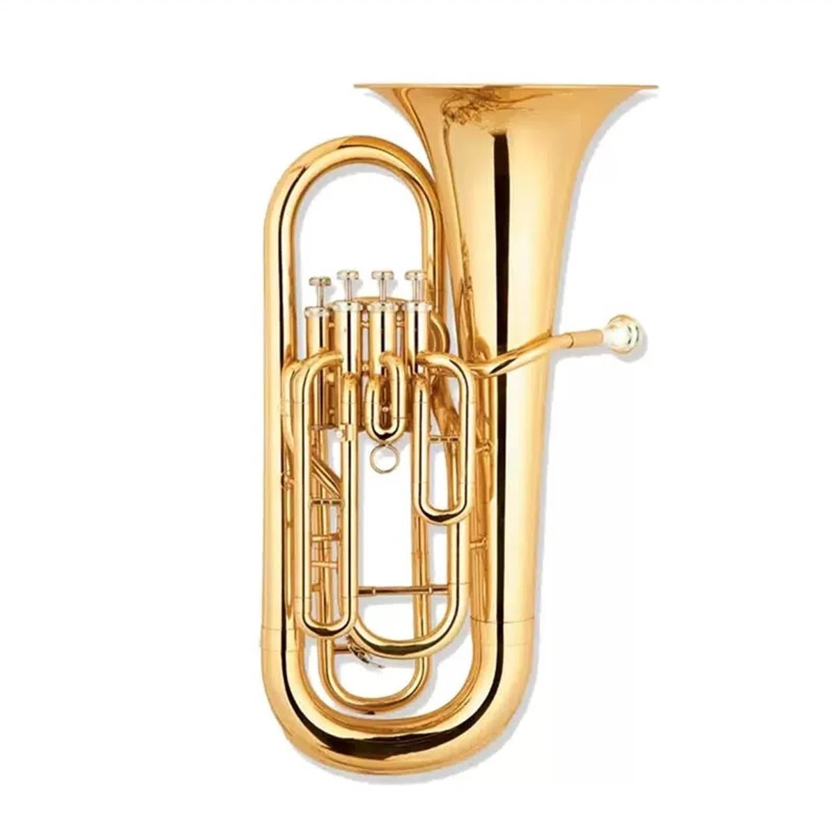 Instrumento De Tuba Bajo De Cuatro Tonos Banda De Música Si Bemol Para Principiantes