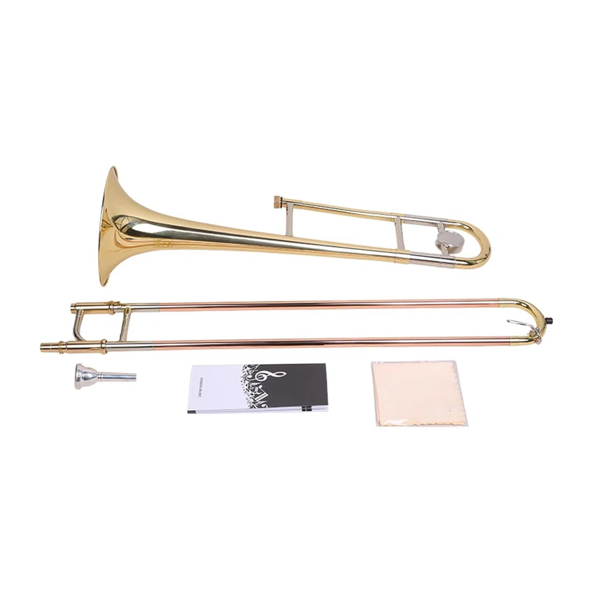 Trombón de práctica profesional para principiantes adultos