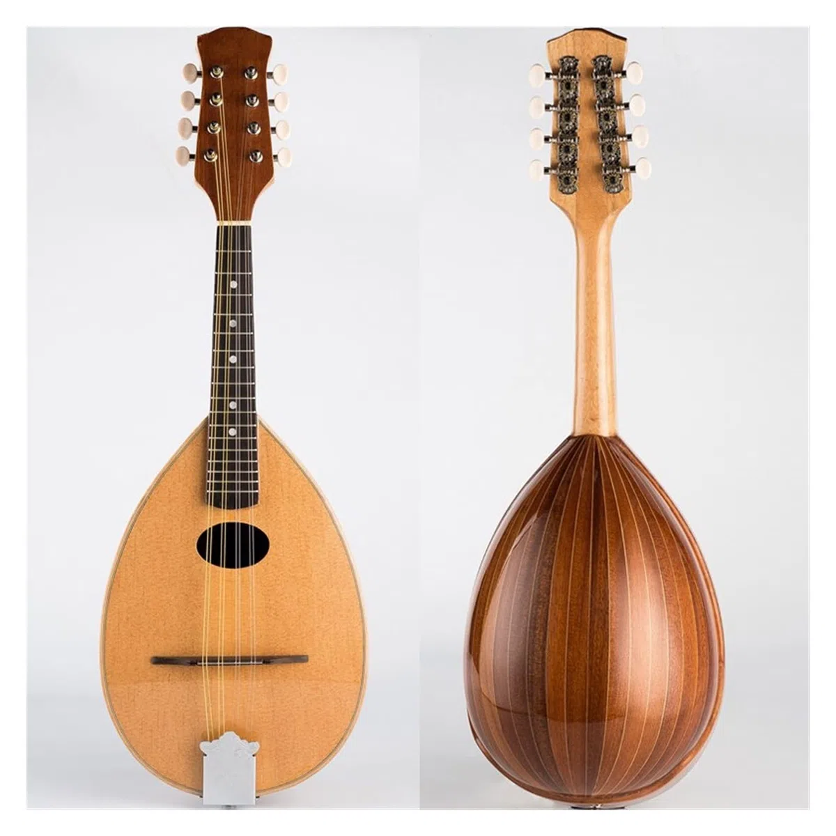TSTS Estudiante mandolina Spruce Hecho A Mano Ocho Cadena Mandolin Instrument Treble
