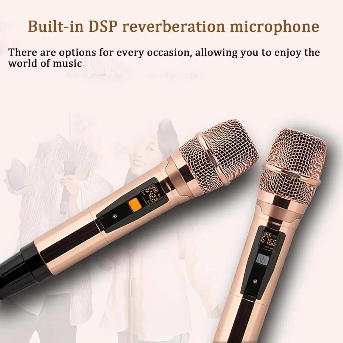 Máquina De Karaoke Profesional, con Pantalla Táctil Capacitiva De 21,5″ + Micrófono Inalámbrico, Control De Aplicación + Función De Amplificador De Potencia, para Fiestas En Casa, Ktv 500GB