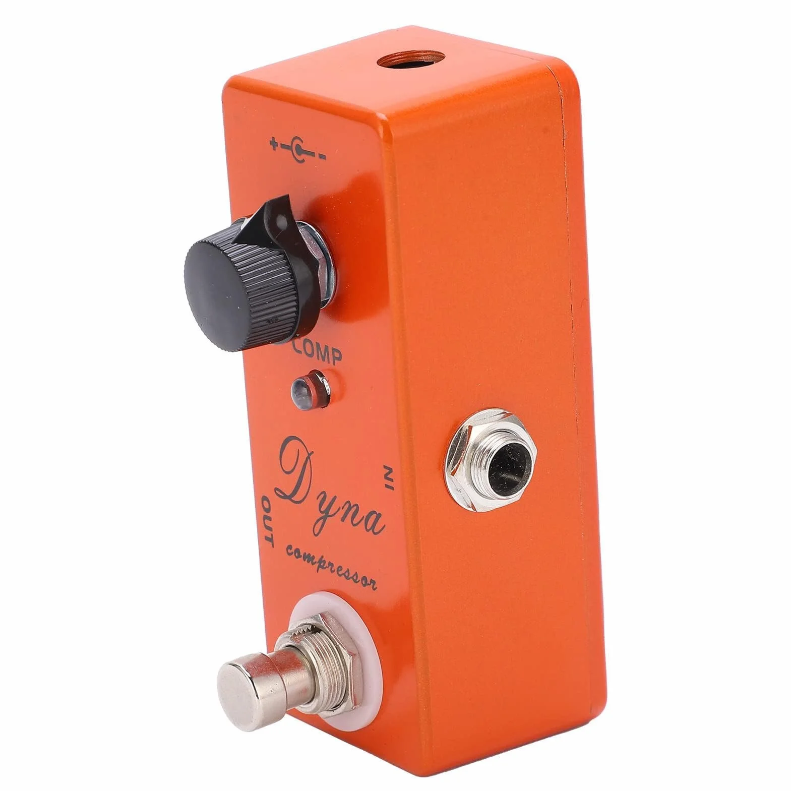 Pedal De Efectos De Guitarra, Compresor MXR De Metal Con Bypass Real Pedal De Efectos De Guitarra Con Distorsión De Alta Ganancia Ajustable Accesorio Instrumentos Musicales Para Guitarra Eléctrica