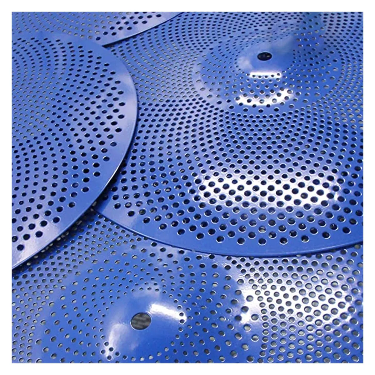 Cymbal Sets Paquete De Platillos De Bajo Volumen, Juego De Platillos Silenciosos De 14''/16''/18''/20'' (5 Piezas, Azul) con Bolsa De Platillos Incluida platillo