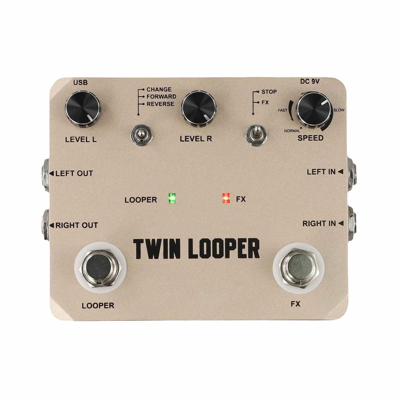 Looper Station de Rowin diseñada para ofrecer un sonido claro sin interferencias de ruido en las actuaciones