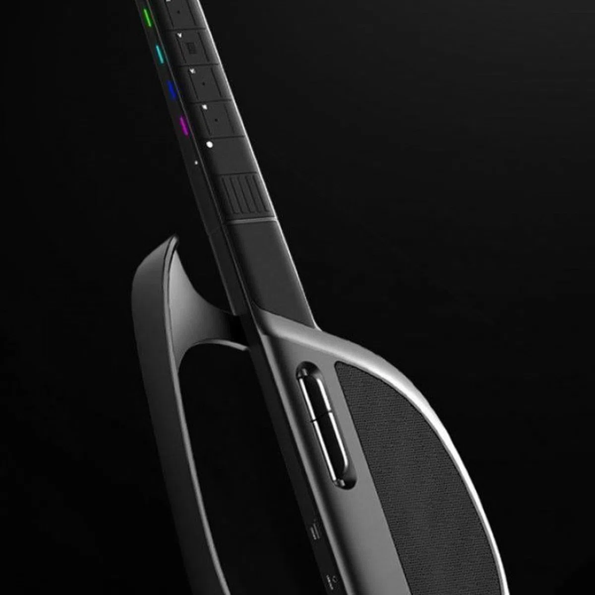 Guitarra Eléctrica sin Cuerdas, Reproducción Automática, Guitarra Eléctrica Pequeña, Guitarra Inteligente Silenciosa de Viaje para Principiantes, Adultos, Adolescentes, Admite