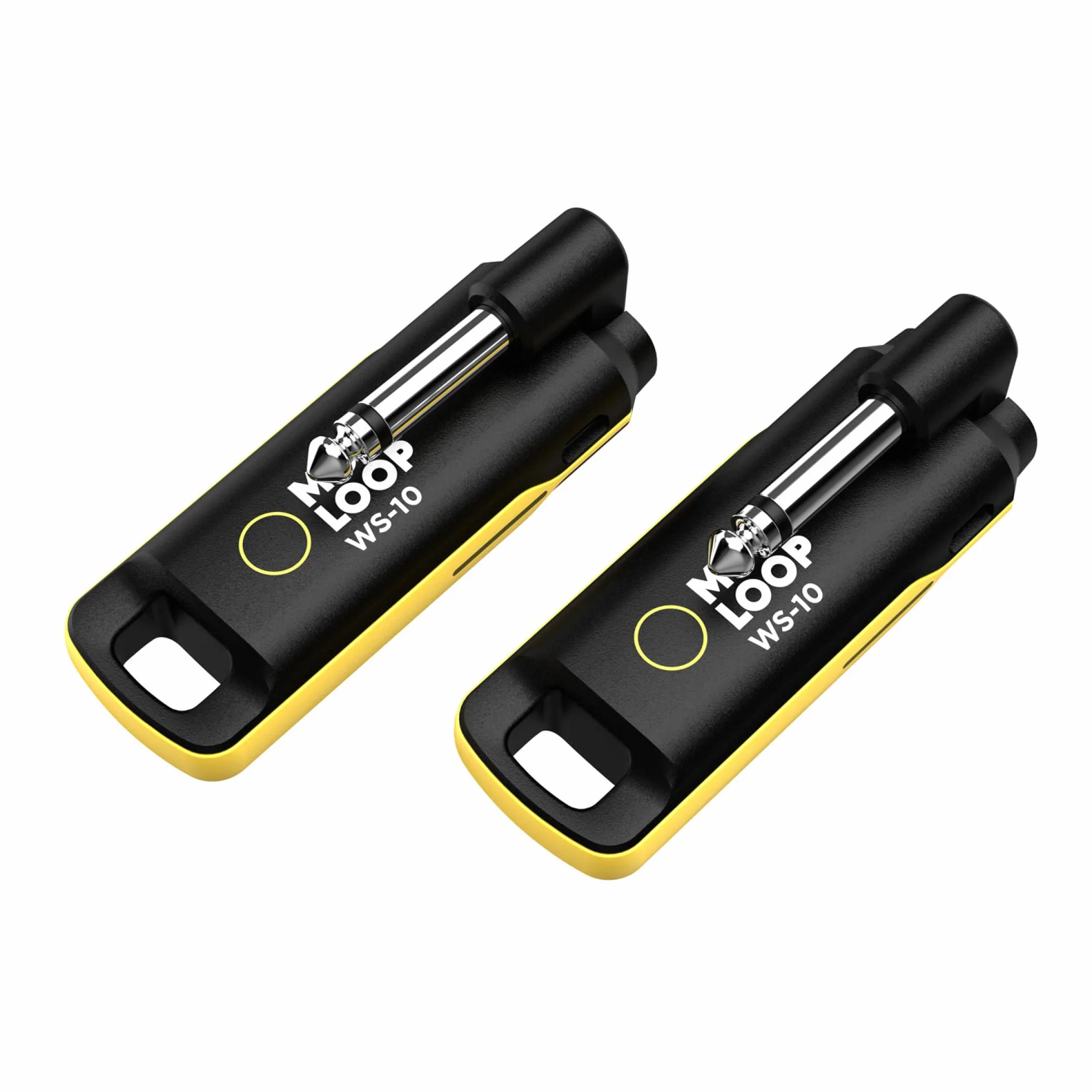 MONKEY LOOP WS-10 - Sistema Inalámbrico para Guitarra o Bajo con Batería Incorporada - Receptor y Transmisor de Audio Recargable - Transmisión hasta 50 Metros con 6 Horas de Autonomía