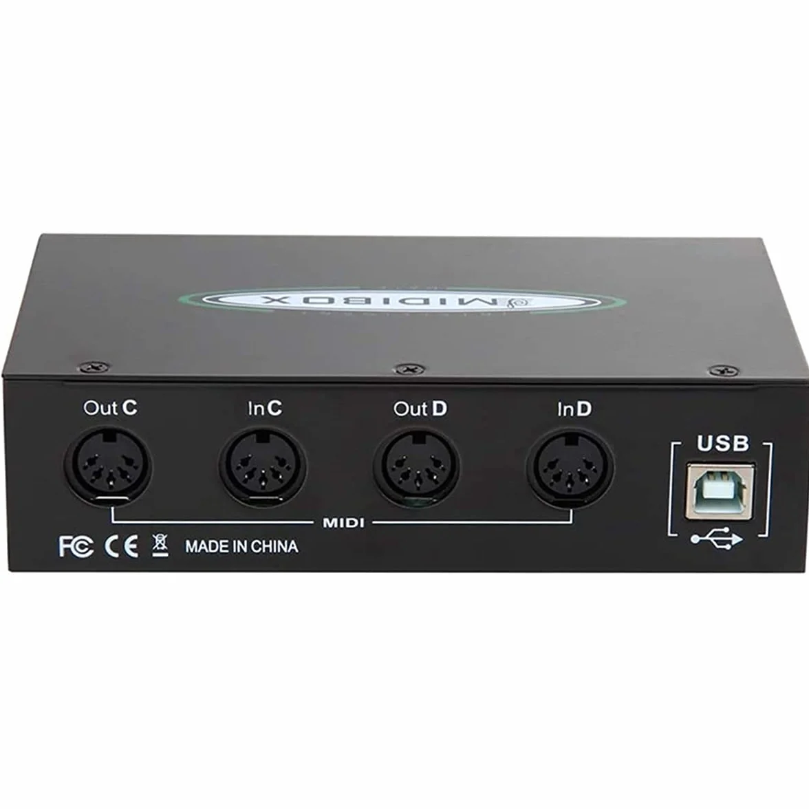 Instrumentos Musicales Midi Caja Interfaz USB Midi Fusionada TravéS de la Caja 64 Canales Midi