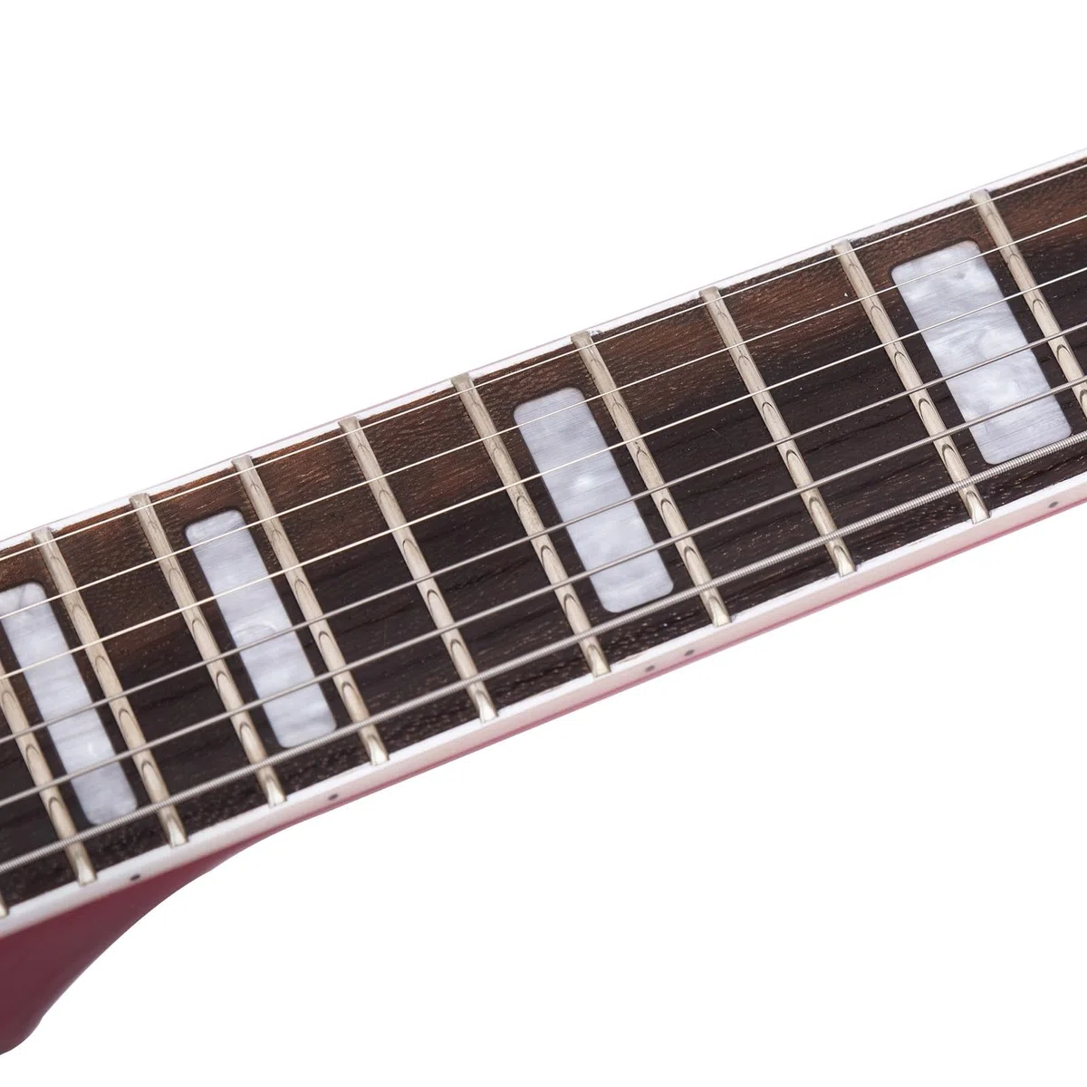 Guitarra Eléctrica Profesional Guitarra Eléctrica Profesional Para Zurdos Jazz De 6 Cuerdas Cuerpo Semihueco Puente De Cola(Type 5)