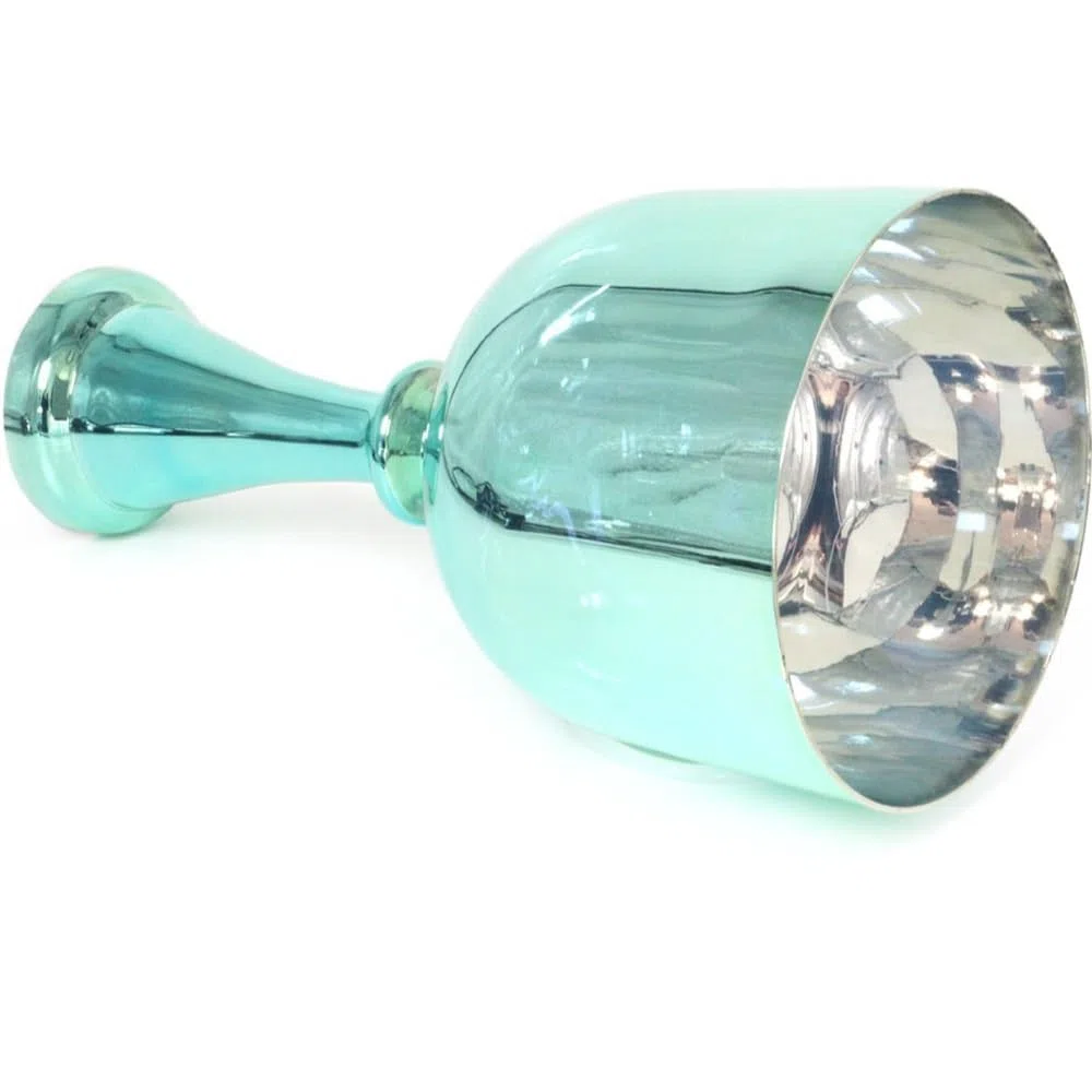 Cuenco Tibetano De Cristal De Mano De 6 Pulgadas, Con Estuche De Transporte