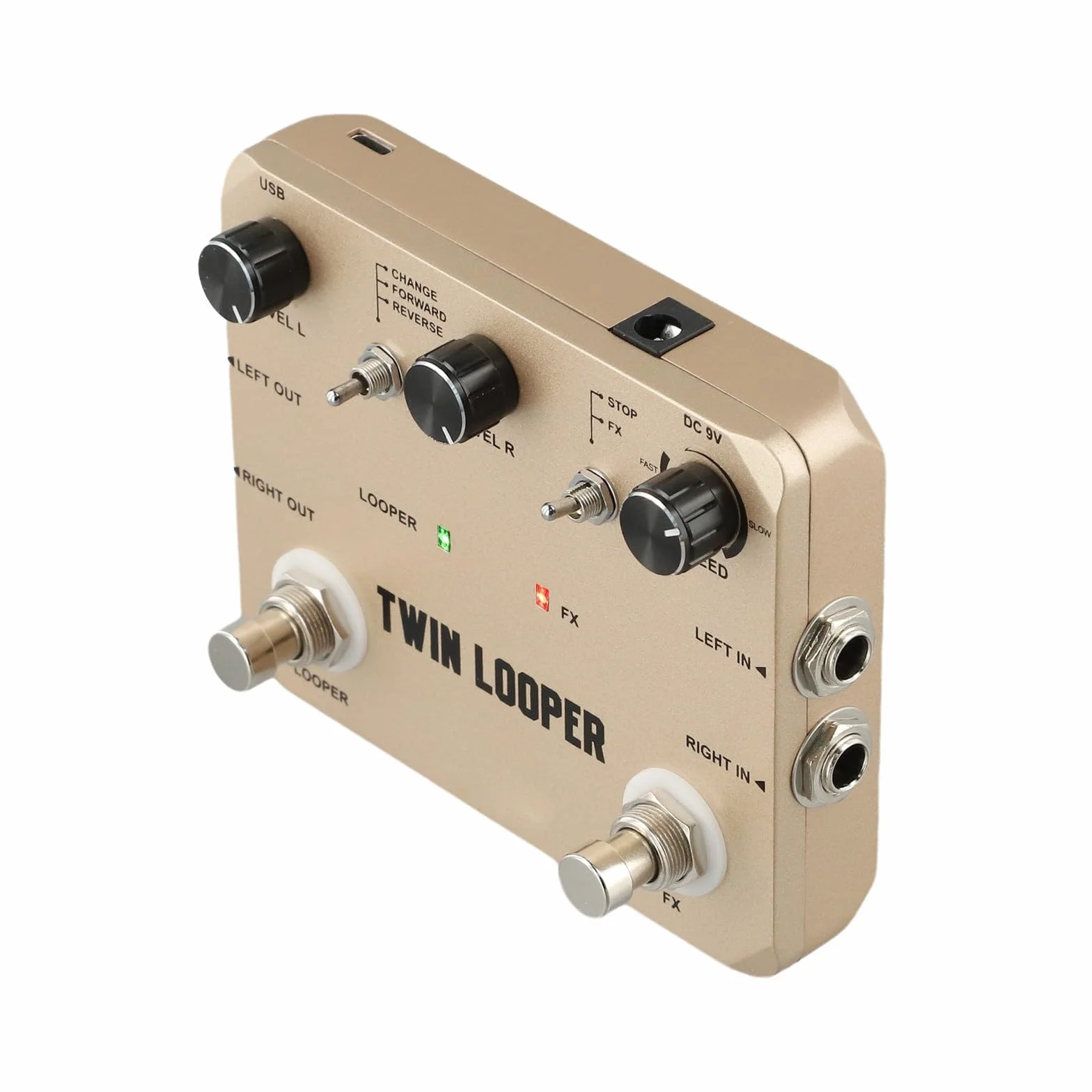Looper Station de Rowin diseñada para ofrecer un sonido claro sin interferencias de ruido en las actuaciones