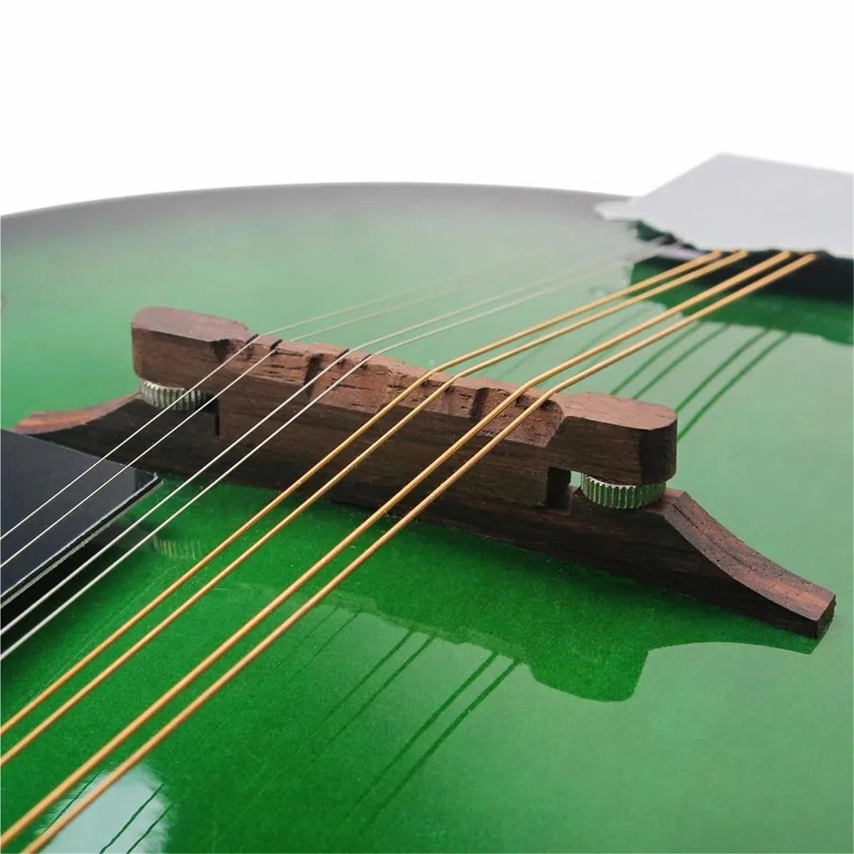 Mandolina Para Principiantes Productos Hechos A Mano De Mandolina Madera 8 Cuerdas Verde Hierba Instrumentos Musicales Profesionales