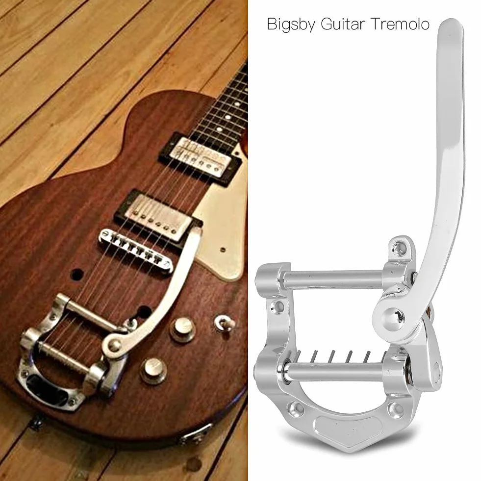 Vibrato de Guitarra, Sintonización, de Trémolo para Guitarras SG, LP, Jazz, Montaje Fácil, Diseño Premium, para Guitarristas Profesionales y Amateur, Música Clásica, Rock, Blues