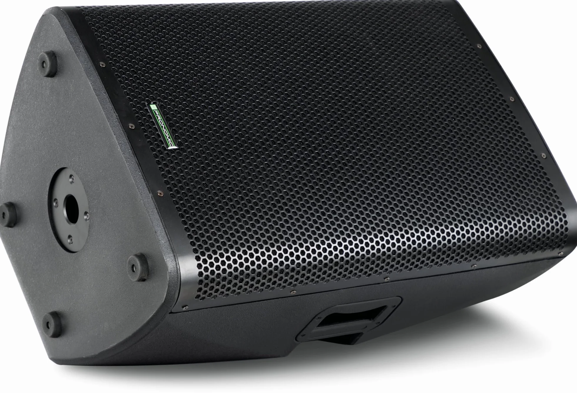 Pronomic C-215 MA - 2X Altavoz Activo de 2 vías con 2 Canales - Potencia: 1000 vatios - Woofer de 15" + Tweeter de Titanio de 1,75" - Receptor Bluetooth - Carcasa con inclinación para el Monitor